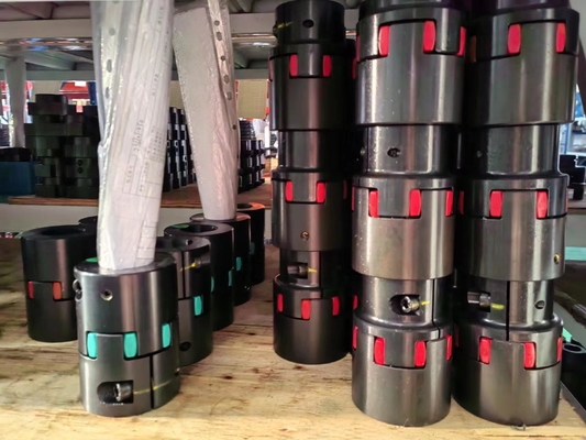 KL 28 / 38 Aluminium Flexible Jaw Coupling Anti Corrosion, mechanical power transmission