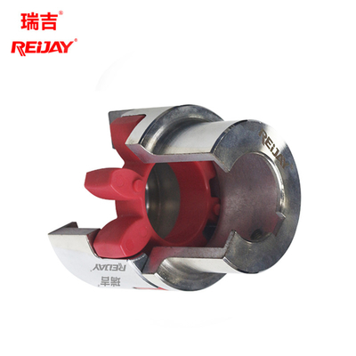 KL 28 / 38 Aluminium Flexible Jaw Coupling Anti Corrosion, mechanical power transmission