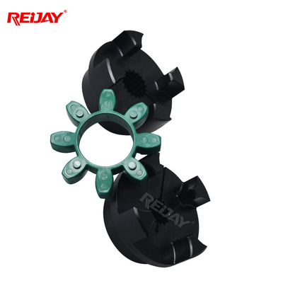 KL 28 / 38 Aluminium Flexible Jaw Coupling Anti Corrosion, mechanical power transmission